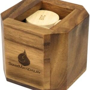 SiamMandalay Bitcoin Wooden Stacking Puzzle Crypto Dest Toy